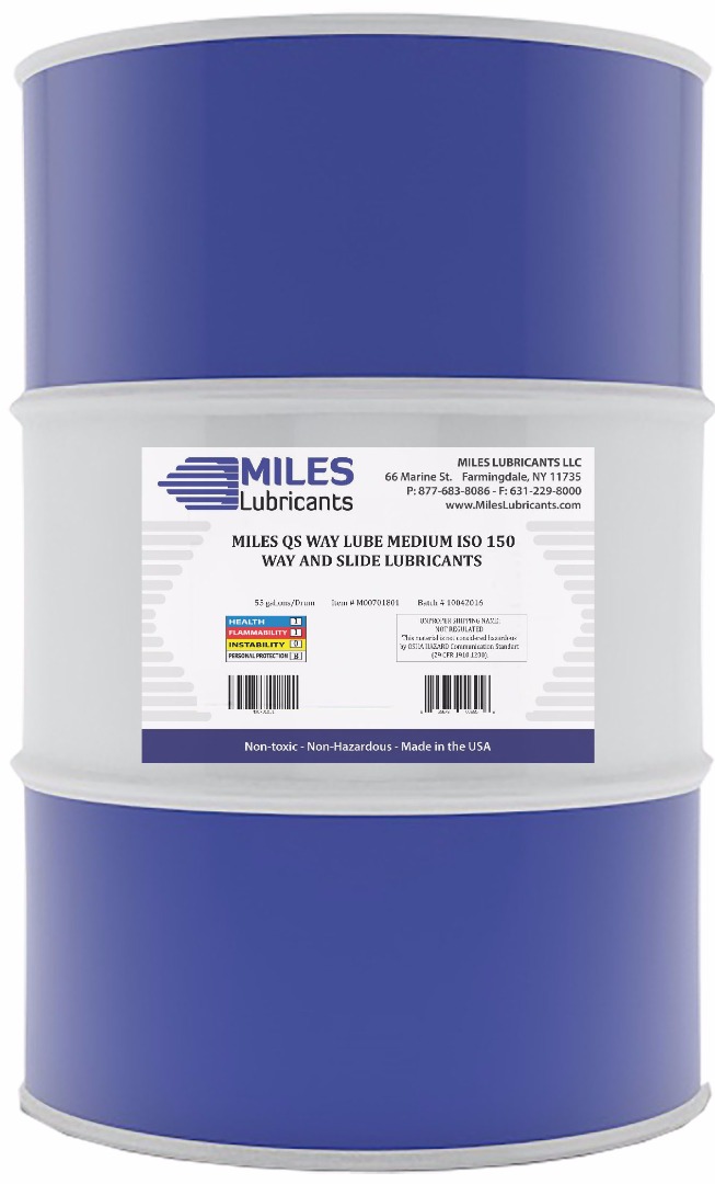 MILES QS WAY LUBE MEDIUM ISO 150 (55 gal. drum)