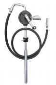 FM approved 3 vane rotary hand pump w/ hose and nozzle