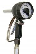 Quart totalizing pistol-type meter w/ rigid pipe 