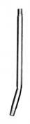 5-1/2 inch curved steel grease pipe 1/8 inch NPT (M) 