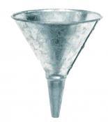 1 quart galvanized funnel w/ screen. Case of 24 units