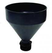 3 quart polyethylene drum funnel threaded for 2