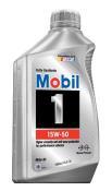 MOBIL 1 15W-50,6X1QT-REFRESH (1.5) CASE