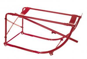 Tilting drum cradle w/o wheels