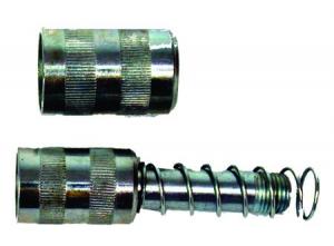 Coupler connector to connect hose to grease gun 1/8 inch NPT (M). Case of 10 units