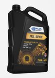 MILES ALL SPEC 15W40 API CK-4,  5 QUART BOTTLE (Pack of 4)
