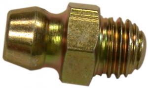 Grease fitting 1/4 inch - 28 straight - bag of 5