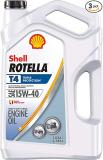 SHELL ROTELLA T4 TRIP 15W40 CK-4 3*1 GALLON CASE