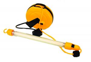 Fluorescent light on 40 ft cord reel