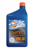 GULFTEC SYNTHETIC MOTOR OIL 10W30 GF‐5/SN 12/1QTS CASE