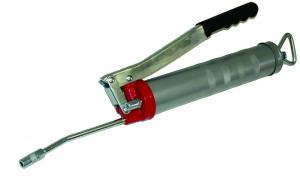 Heavy-duty powder-coated grease gun w/ rigid pipe. Case of 10 units