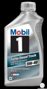 MOBIL 1 TURBO DIESEL TRUCK 5W-40,CASE (6X1QT)(1.5)