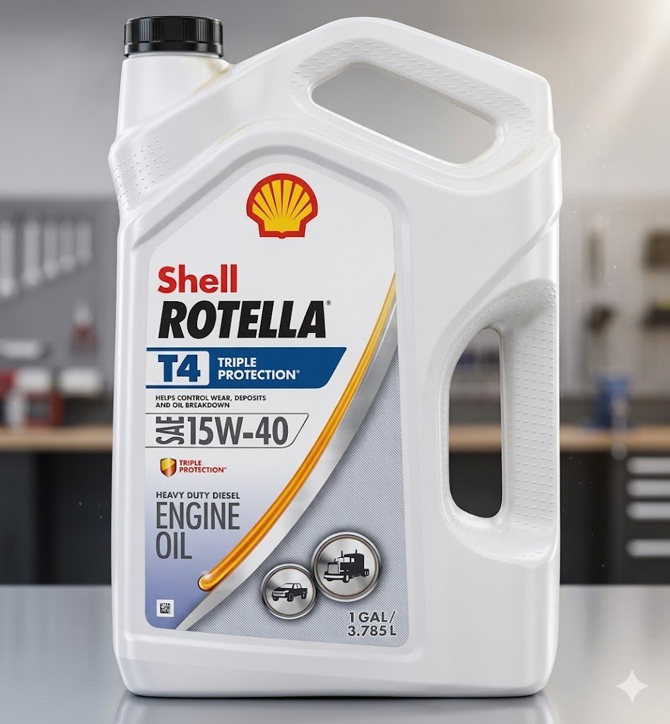 Shell ROTELLA T4 Triple Protection 15W-40 24*1 QT CASE