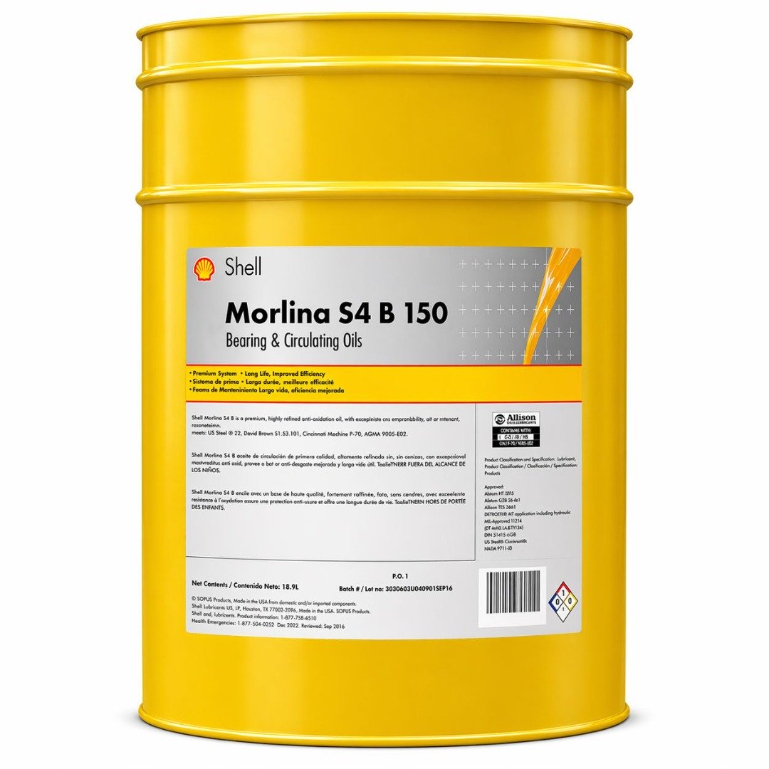 SHELL MORLINA S4 B 150 1*55 GAL DRUM
