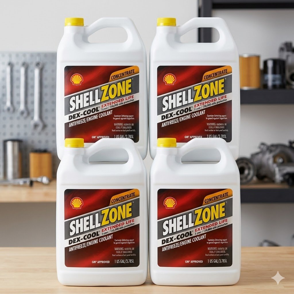 SHELL DEXCOOL AF/C  6*1 GAL CASE