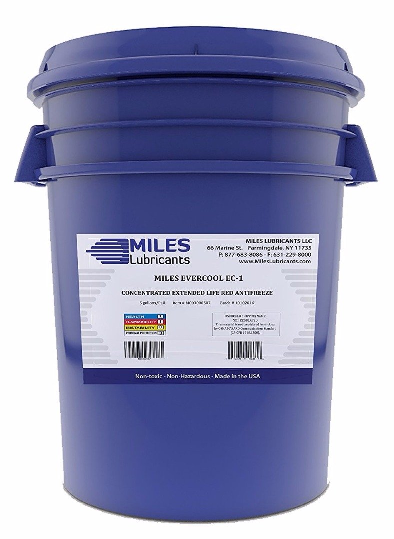 EVERCOOL EC-1 (EXTENDED LIFE RED ANTIFREEZE) (5 Gallons)