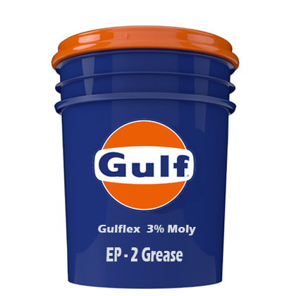 Gulflex 3% Moly EP‐2 Grease  35LB PAIL