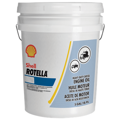 SHELL ROTELLA T1 10W 1*5 GALLON PAIL