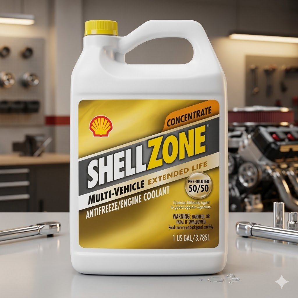 ShellZone Multi-Vehicle Antifreeze/Coolant  6*1 GAL CASE