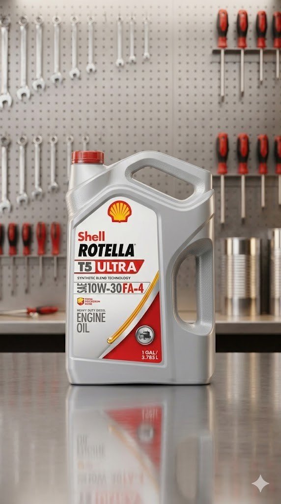 Shell ROTELLA T5 10W-30 3*1 GAL CASE 