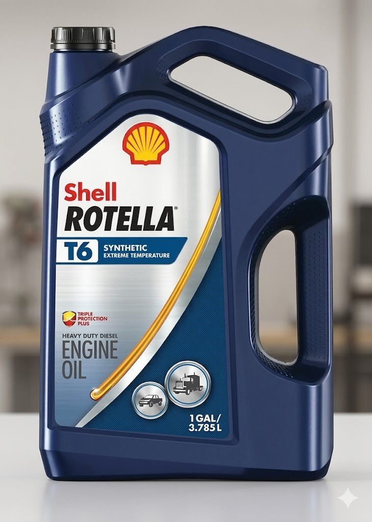 Shell ROTELLA T6 MultiVehicle 5W-30 3*1 GAL CASE